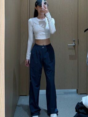 ALO Yoga Navy Joggers